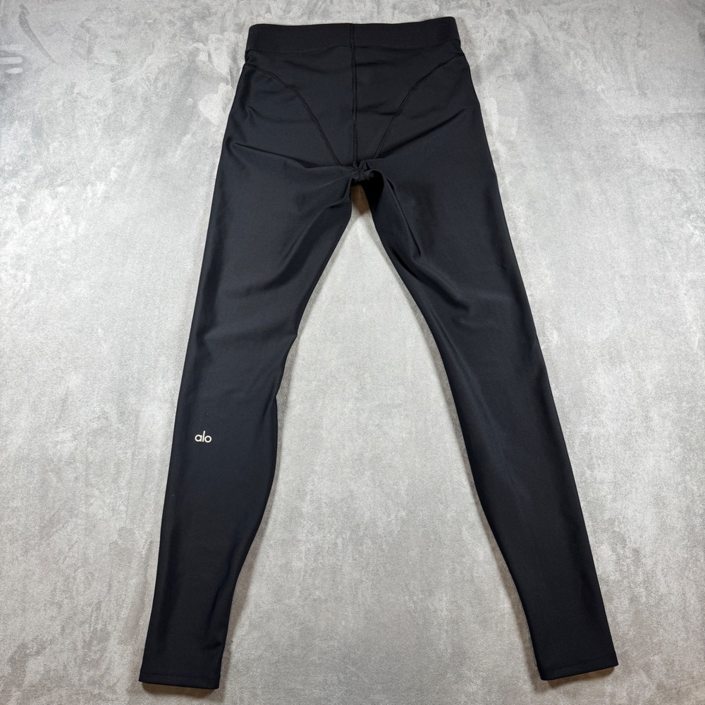 Alo Yoga Airlift High Waist Cutaway Legging Black Women's M Cutout Front - Picture 9 of 16